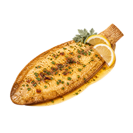 Sole Meuniere sticker illustration