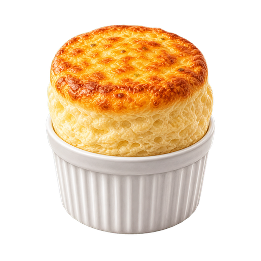 Cheese Souffle sticker illustration