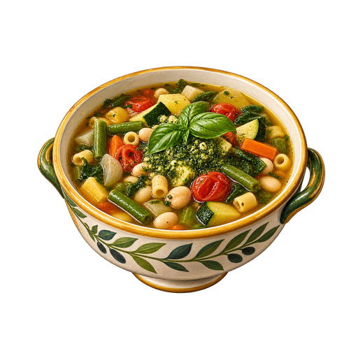 Pistou Soup sticker illustration
