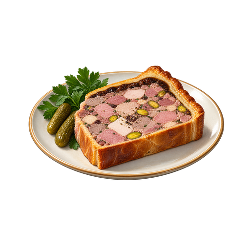 Terrine sticker illustration