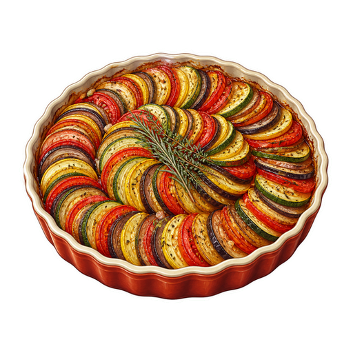 Provencal Tian sticker illustration