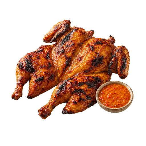 Frango Assado com Piri-piri sticker illustration