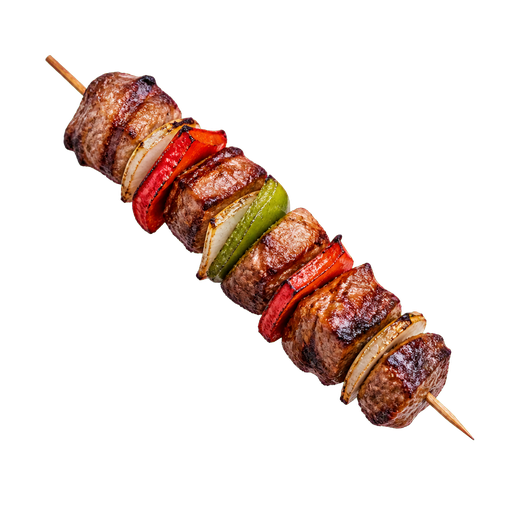 Romanian Meat Skewers sticker illustration