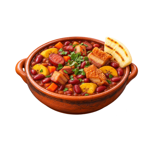 Frijoles Paisa sticker illustration
