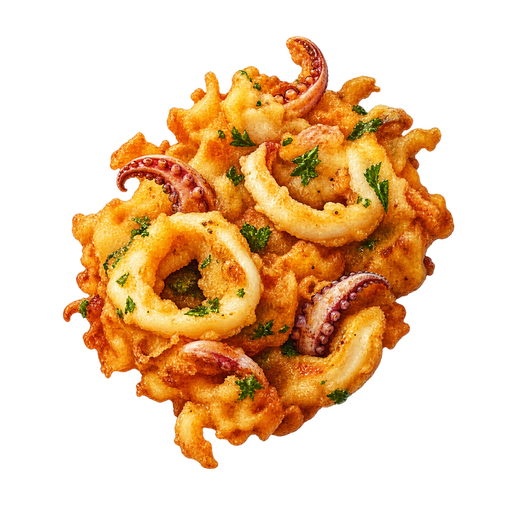 Fritoura sticker illustration