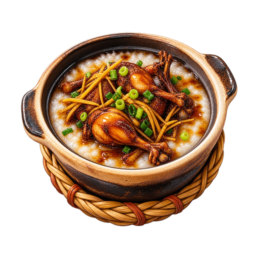 Frog Leg Porridge sticker illustration