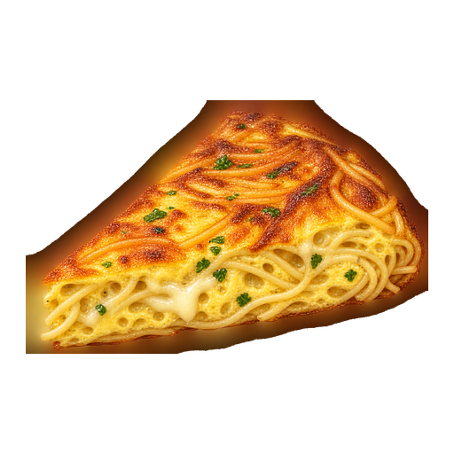 Pasta Omelette sticker illustration