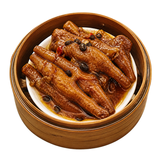 Braised Chicken Feet sticker illustration