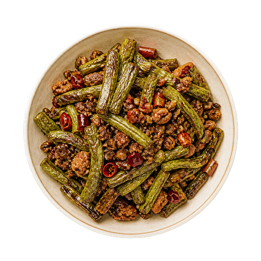 Dry-Fried Green Beans sticker illustration