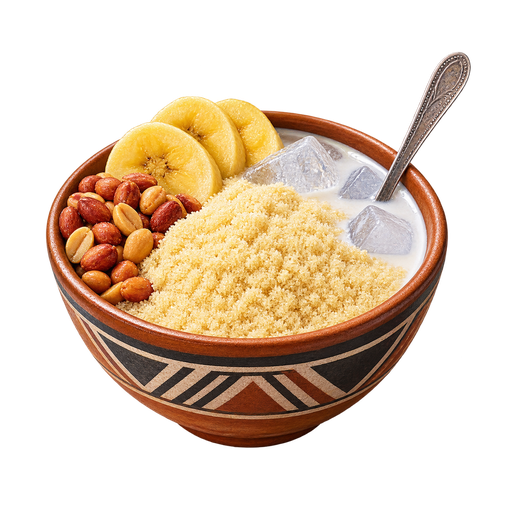 Beninese Gari sticker illustration