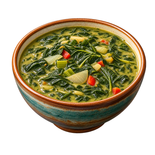 Grenadian Callaloo Soup sticker illustration