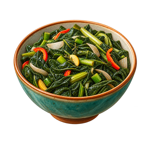 Grenadian Callaloo sticker illustration