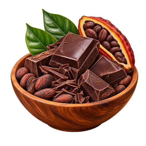 Grenadian Chocolate sticker illustration