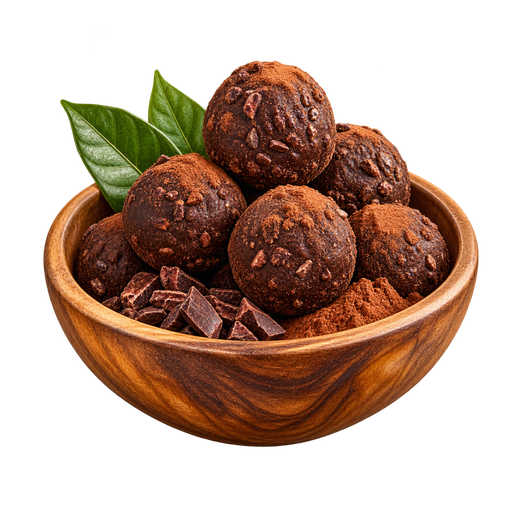 Grenadian Cocoa Balls sticker illustration