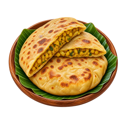 Grenadian Dal Puri sticker illustration