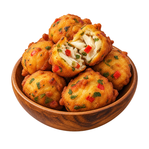 Grenadian Fish Cakes sticker illustration