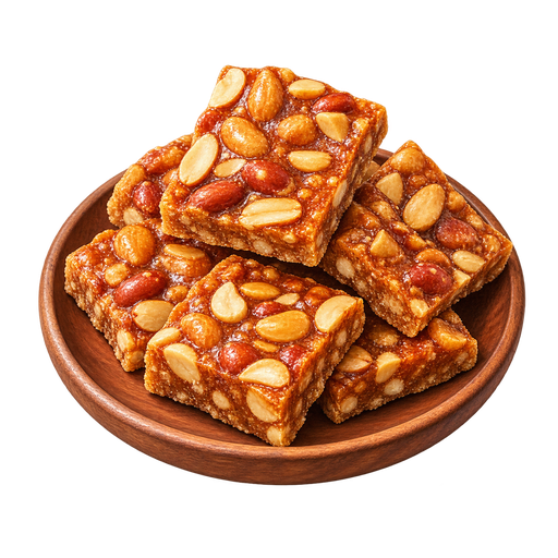 Grenadian Groundnut Sugar Cake sticker illustration