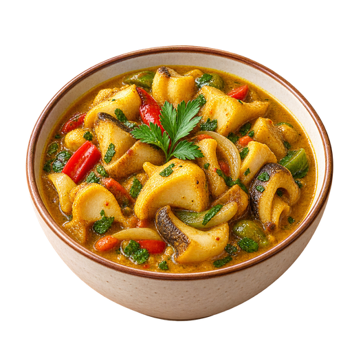 Grenadian Lambi Curry sticker illustration