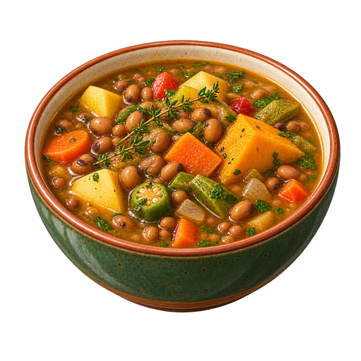 Grenadian Pigeon Peas Soup sticker illustration