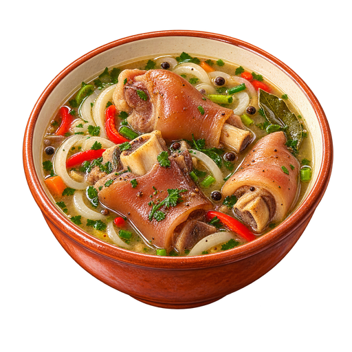 Grenadian Pigtail Souse sticker illustration