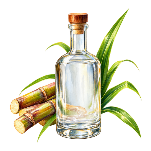 Grenadian Rum Agricole sticker illustration