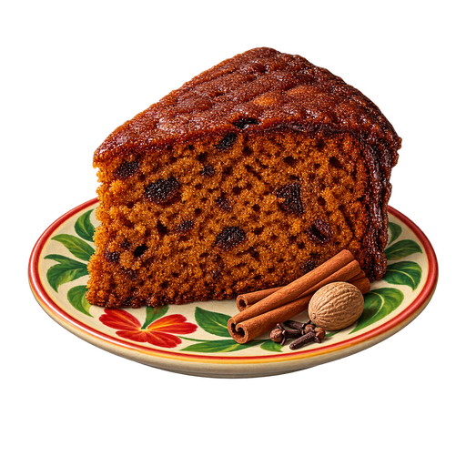 Grenadian Spice Cake sticker illustration