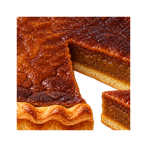 Gentse vlaai sticker illustration