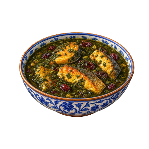 Ghalyeh Mahi sticker illustration
