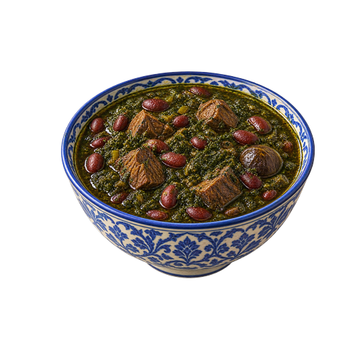 Ghormeh Sabzi sticker illustration