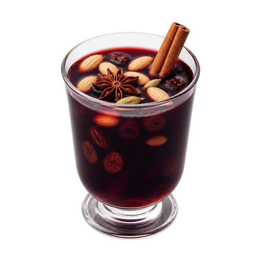 Gløgg (Mulled Wine) sticker illustration