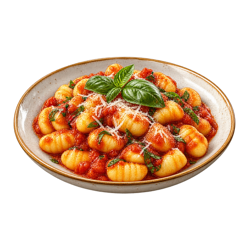 Gnocchi sticker illustration