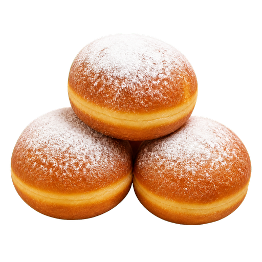 Romanian Doughnuts sticker illustration