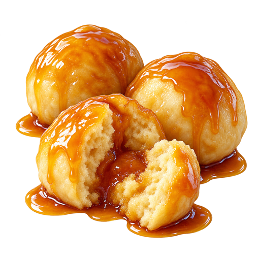 Golden Syrup Dumplings sticker illustration