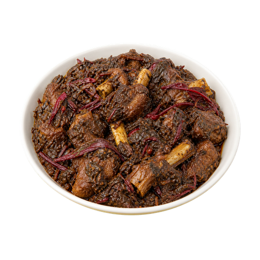 Gongura Mutton sticker illustration