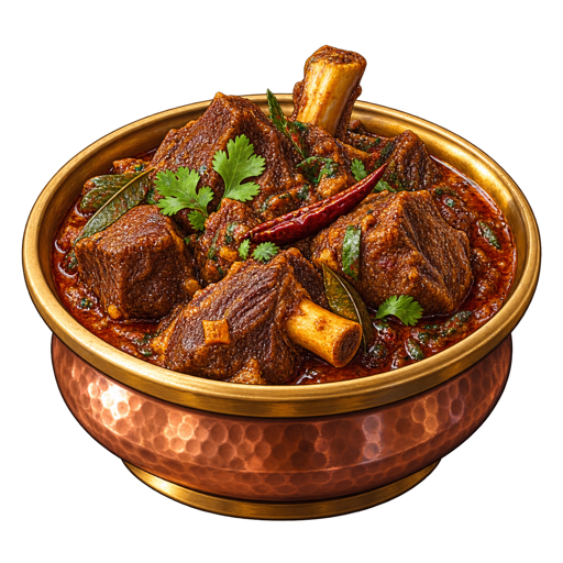 Gorkhali Lamb sticker illustration