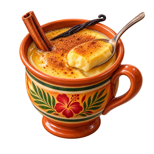 Creole Custard sticker illustration