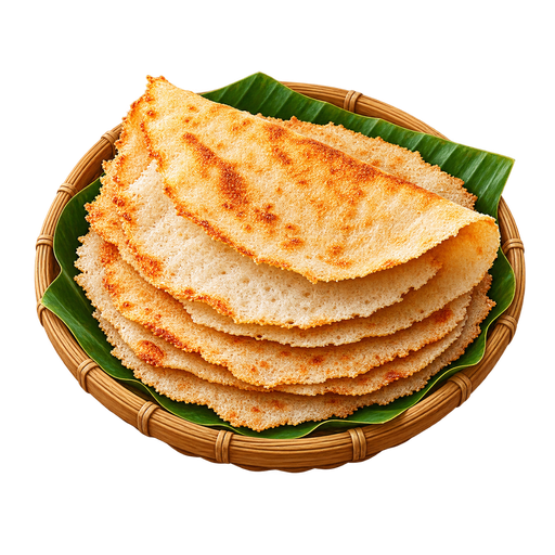 Cassava Bread sticker illustration