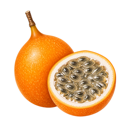 Granadilla Ecuatoriana sticker illustration
