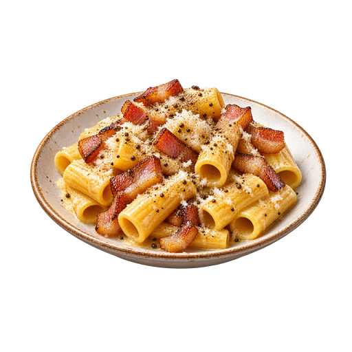 Pasta alla Gricia sticker illustration