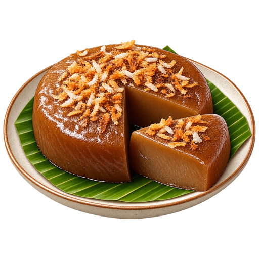 Coconut Pudding sticker illustration