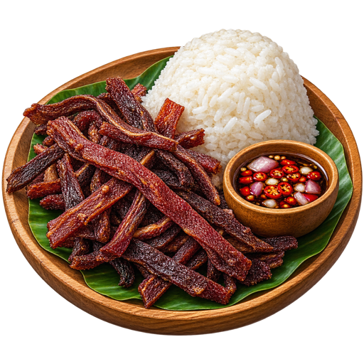 Chamorro Dried Beef sticker illustration