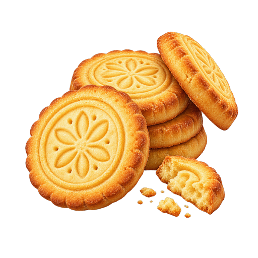 Guernsey Biscuits sticker illustration