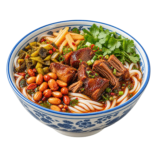 Guilin Rice Noodles sticker illustration