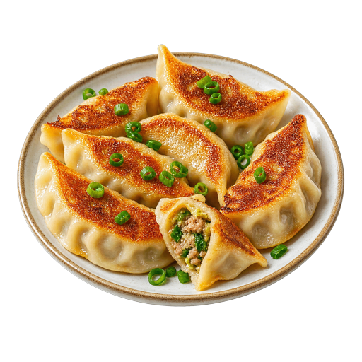 Potstickers sticker illustration