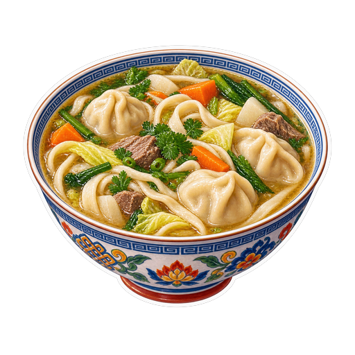 Guthuk Barley Soup sticker illustration