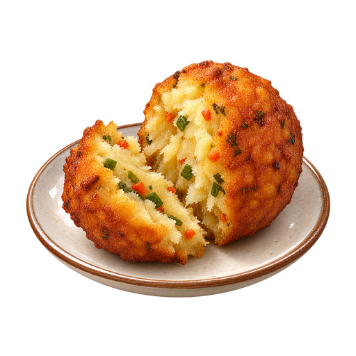 Cassava Ball sticker illustration