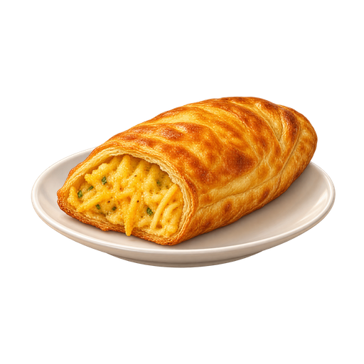 Guyanese Cheese Roll sticker illustration