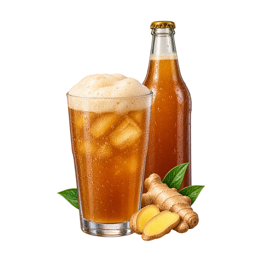 Guyanese Ginger Beer sticker illustration