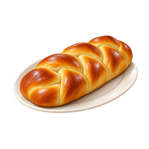 Plait Bread sticker illustration