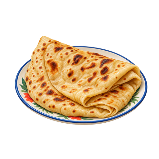 Roti sticker illustration